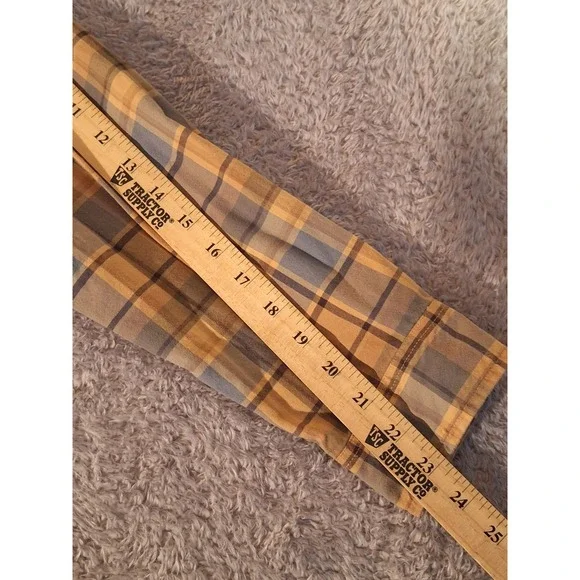 Lauren Ralph Lauren Plaid Button Down Shirt Men's Long Sleeve Casual Outdoor - Picture 11 of 12